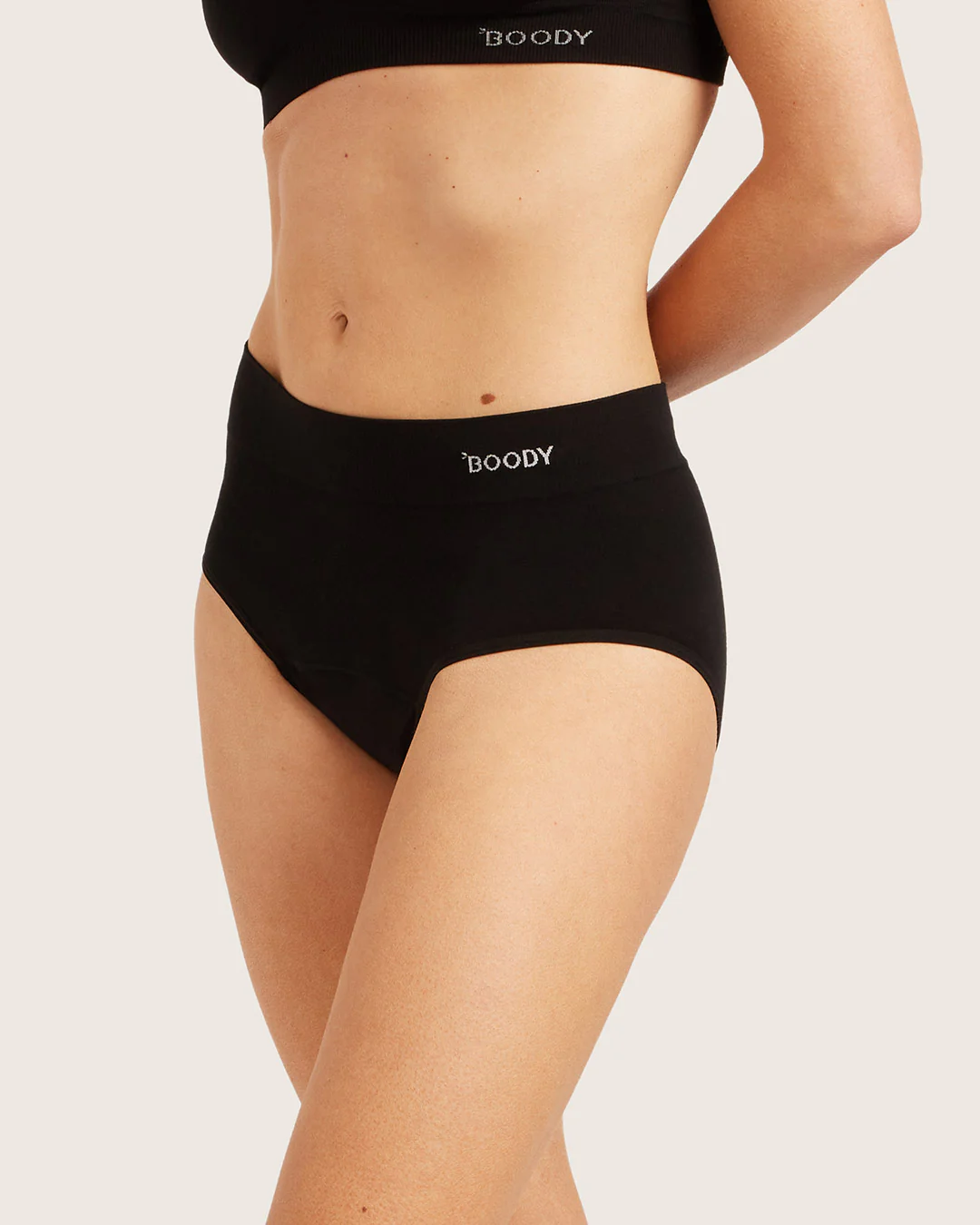 Period & Leak Proof - Full Briefs - Moderate - Heavy - Black - Image 24