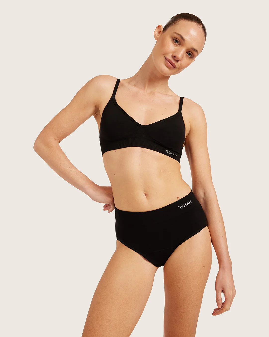 Period & Leak Proof - Full Briefs - Moderate - Heavy - Black - Image 25