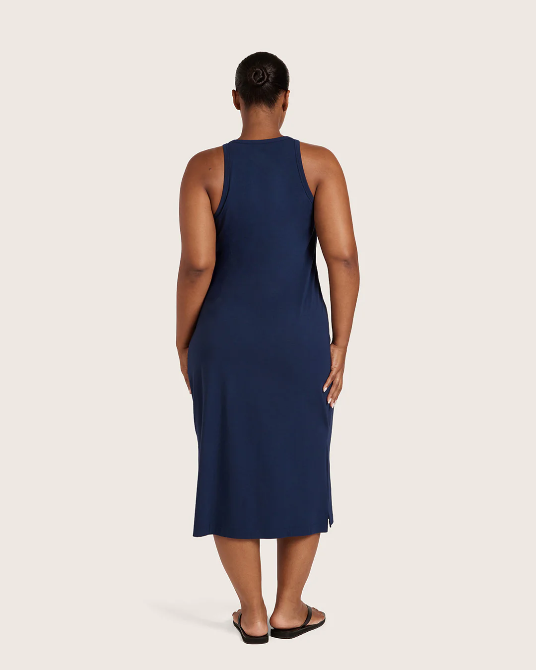 Racerback Dress - Navy - Image 11