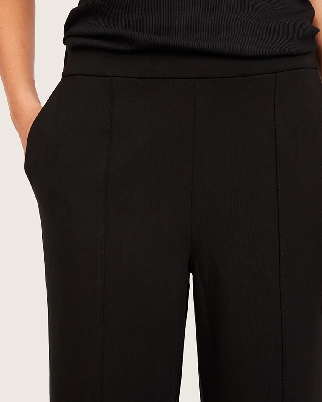 Relaxed Leg Pants - Regular - Black - Image 5