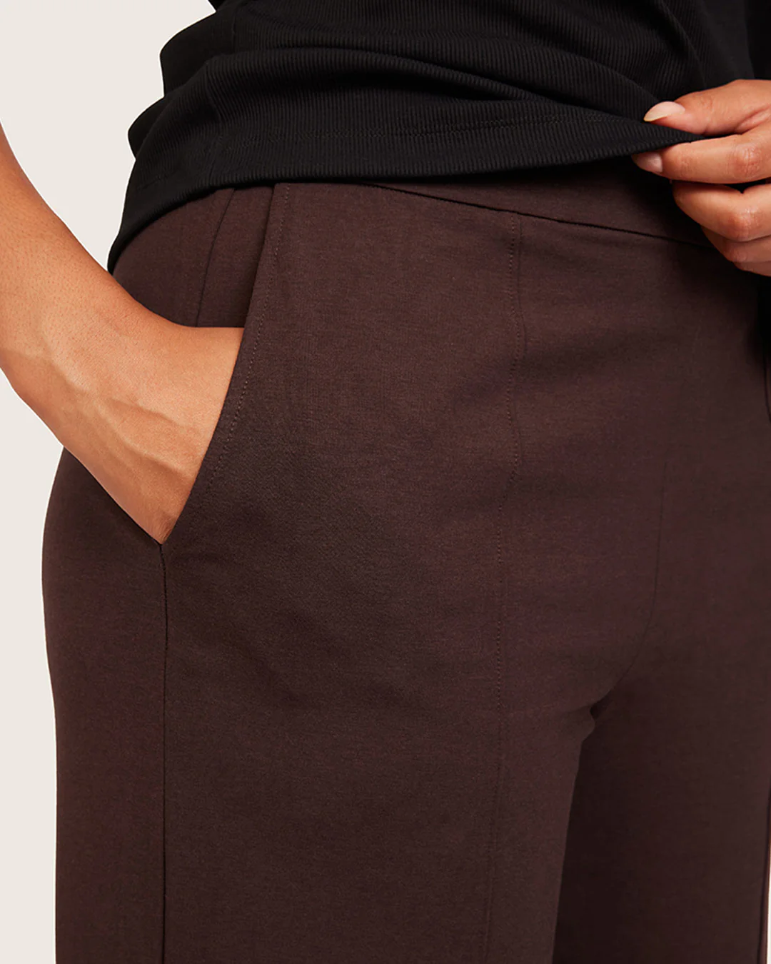 Relaxed Leg Pants - Regular - Carob - Image 13