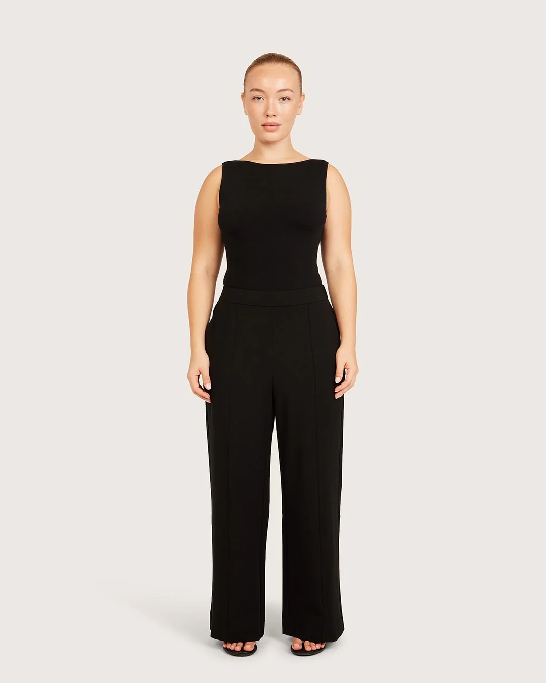 Relaxed Leg Pants - Short - Black - Image 15