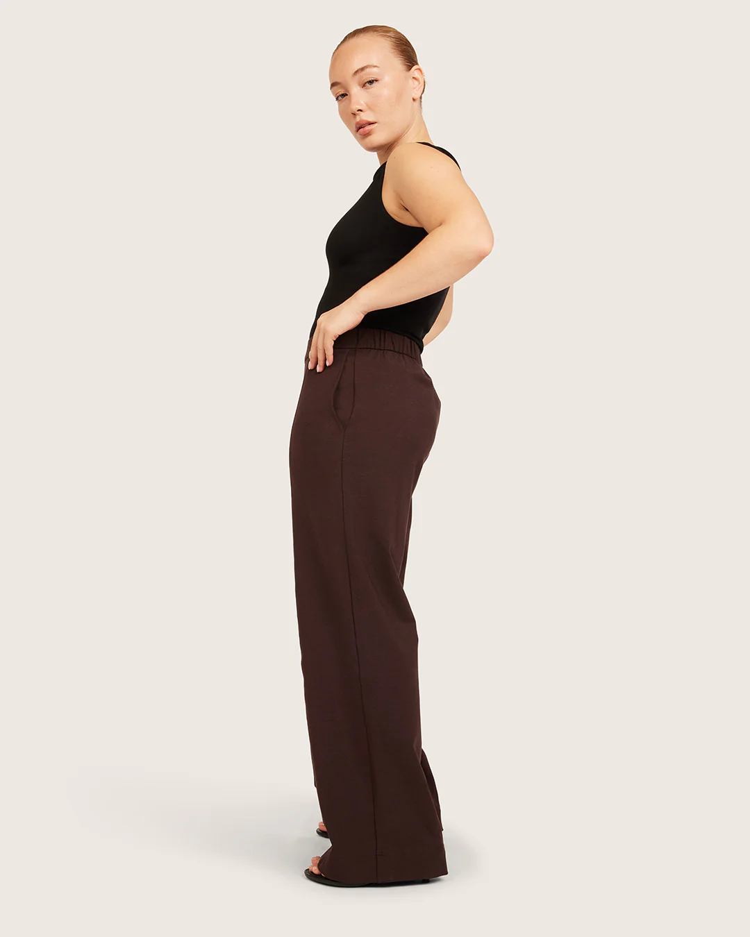 Relaxed Leg Pants - Short - Carob - Image 14