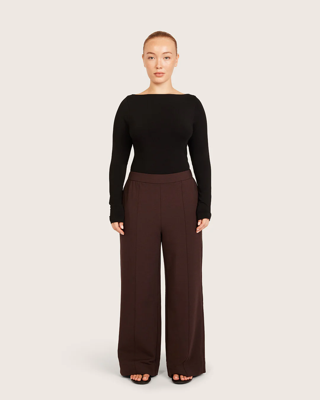 Relaxed Leg Pants - Short - Carob - Image 15