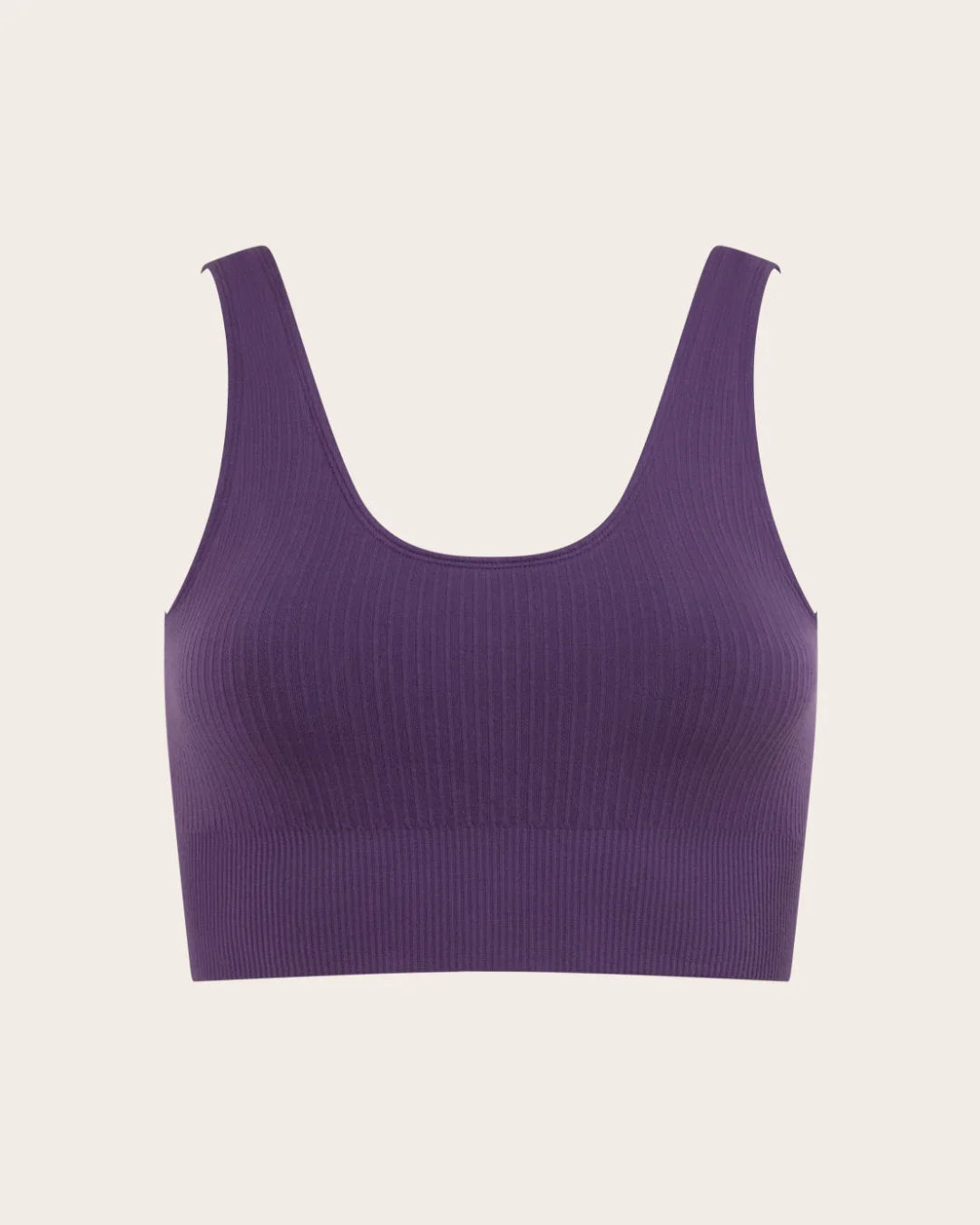Ribbed Seamfree Crop - Amethyst - Image 20