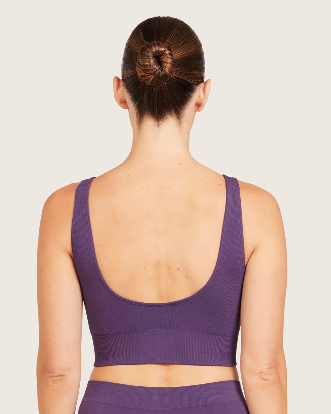 Ribbed Seamfree Crop - Amethyst - Image 8