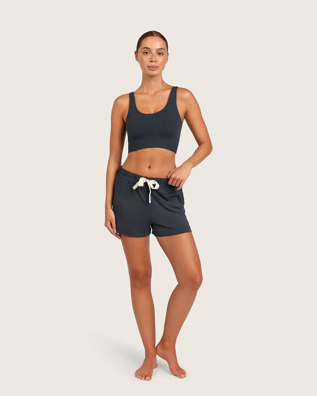 Ribbed Seamfree Crop-Storm - Image 6