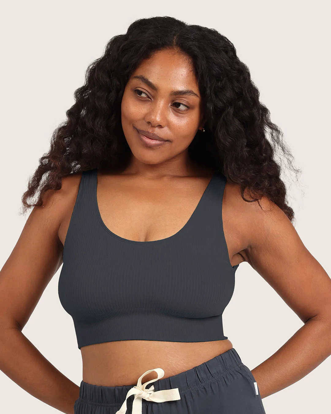 Ribbed Seamfree Crop-Storm - Image 9