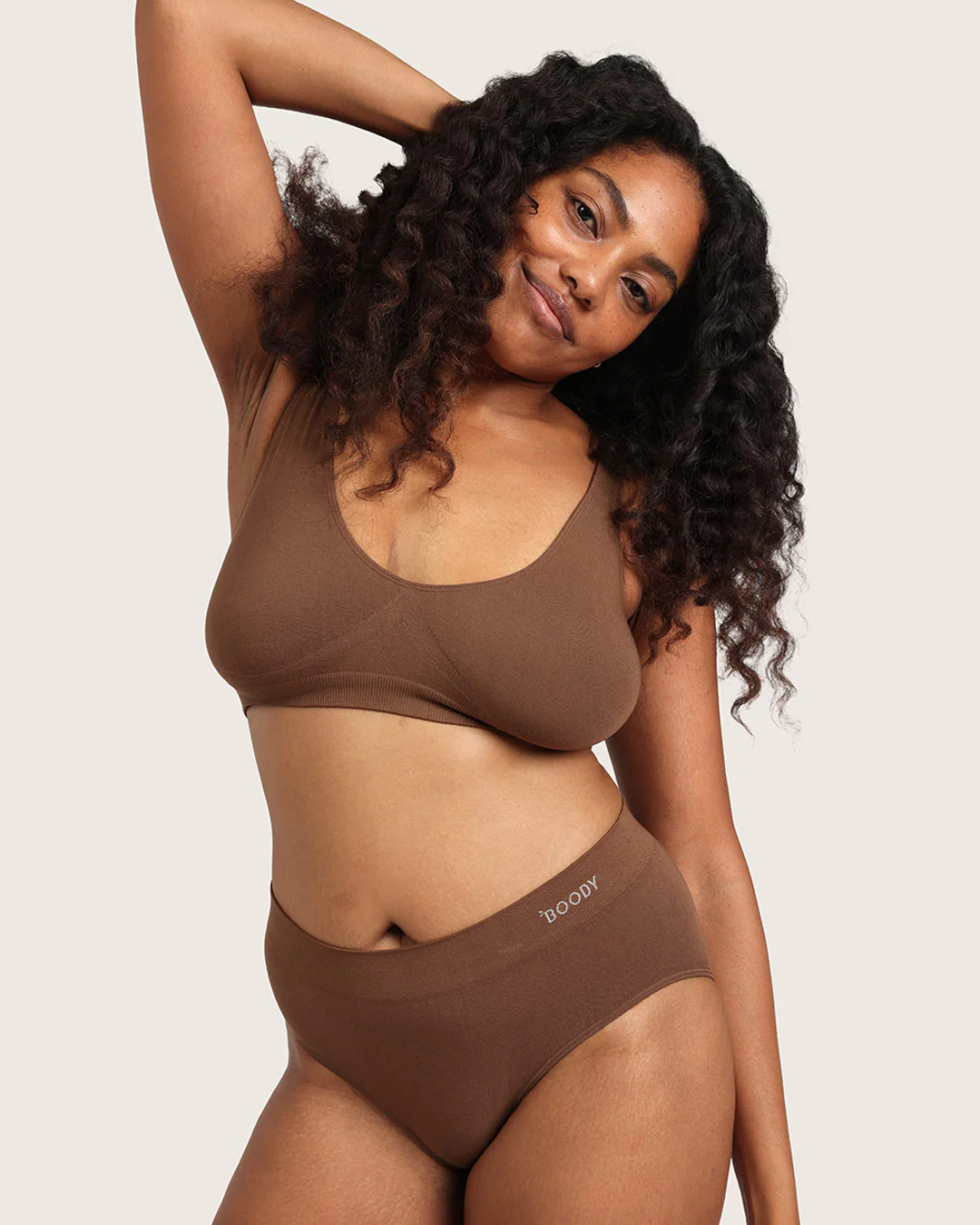 Seamfree Crop Bra - Clove - Image 9