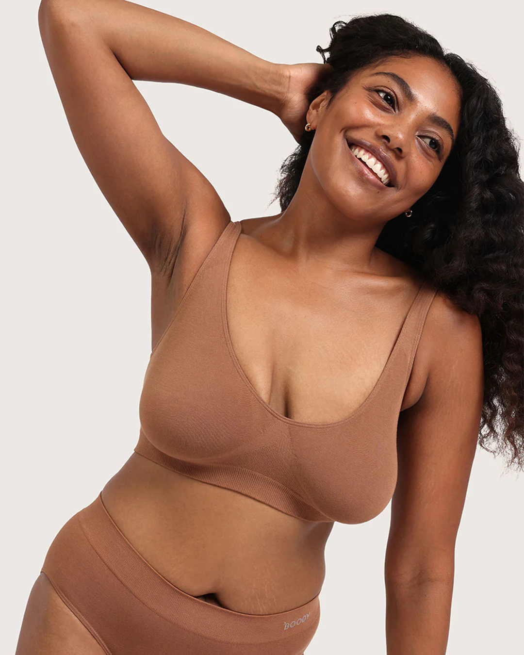 Seamfree Crop Bra - Maple - Image 10