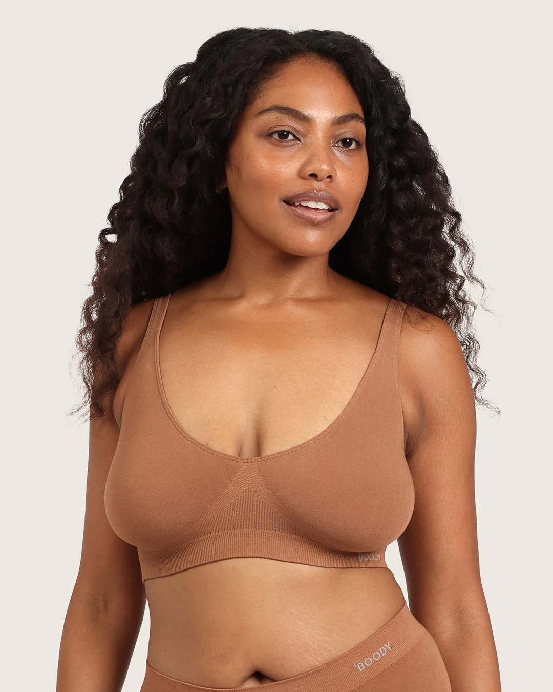 Seamfree Crop Bra - Maple - Image 6
