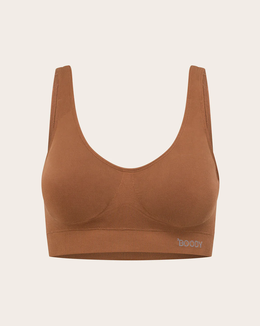 Seamfree Padded Crop Bra - Maple - Image 8