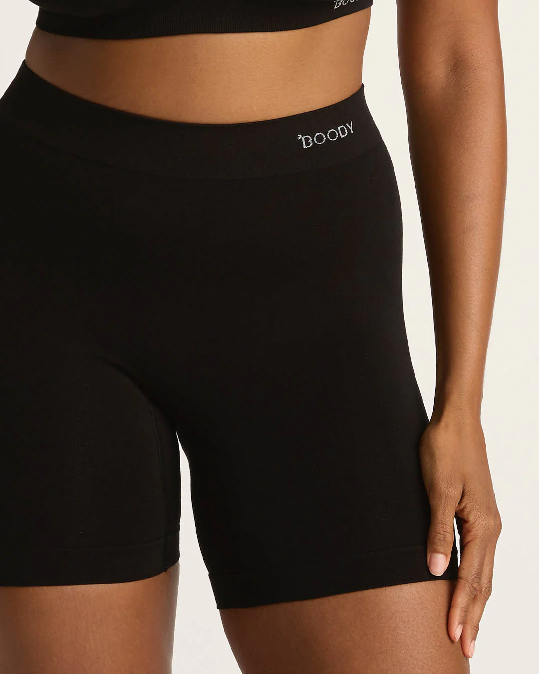 Seamfree Undershorts with Pocket 6" - Black - Image 11