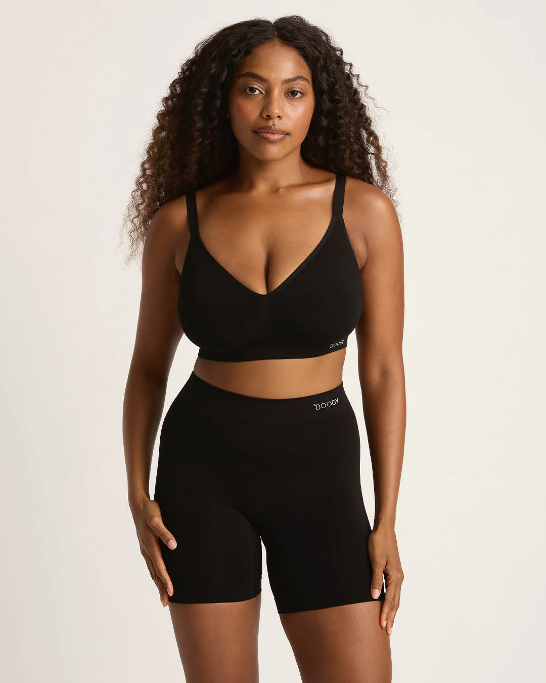 Seamfree Undershorts with Pocket 6" - Black - Image 12