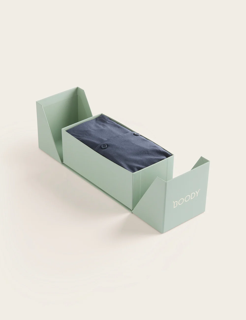 Set Giftbox - Goodnight Short Sleeve Sleep Shirt & Sleep Shorts - Storm - Image 3