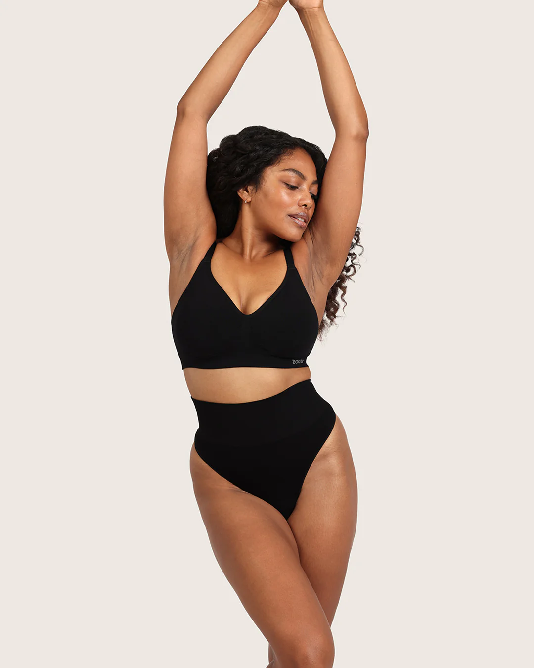 Shaper High Waist G-String - Black - Image 10