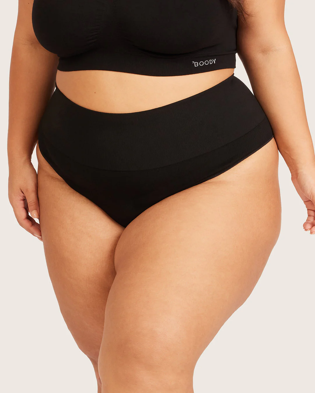 Shaper High Waist G-String - Black - Image 12
