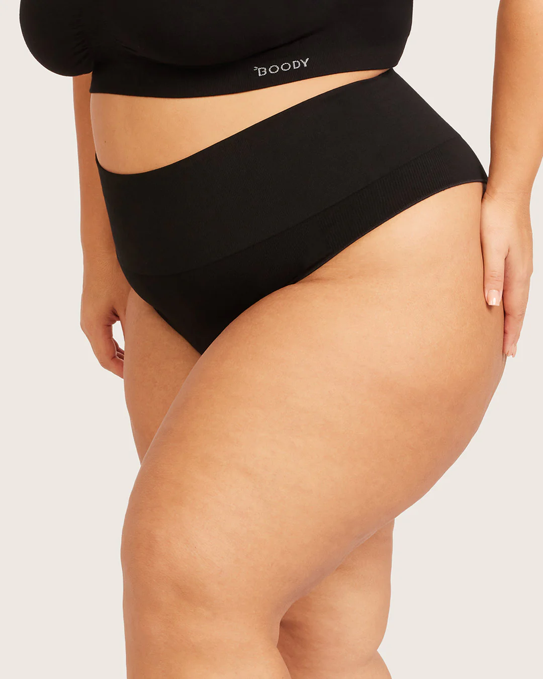 Shaper High Waist G-String - Black - Image 13