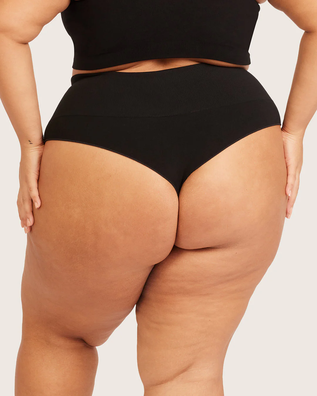 Shaper High Waist G-String - Black - Image 14