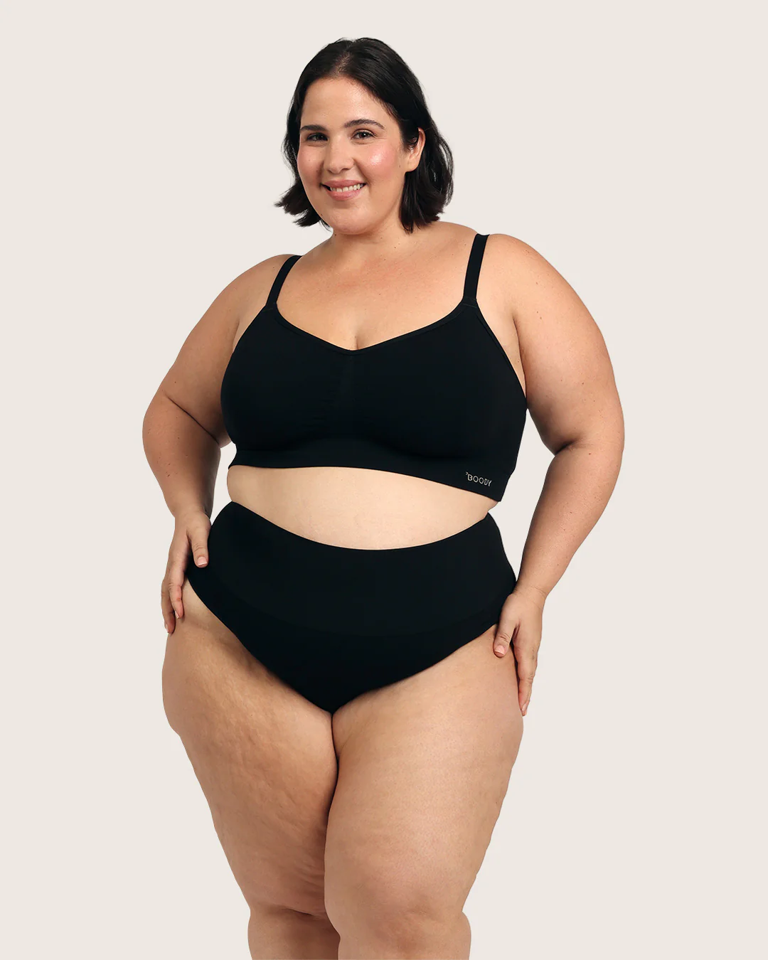 Shaper High Waist G-String - Black - Image 21