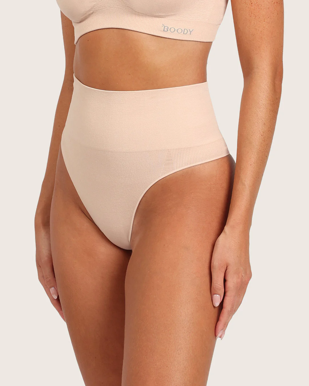 Shaper High Waist G-String - Shell - Image 3