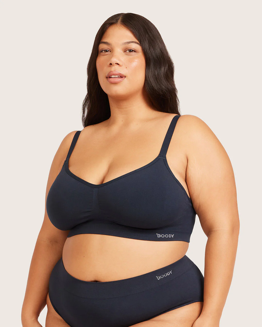 Wireless Full Bust T-Shirt Bra - Midnight - Image 12
