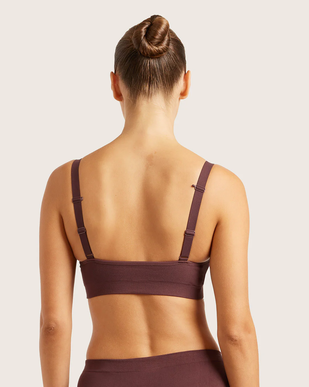Wireless Full Bust T-Shirt Bra - Mulberry - Image 3
