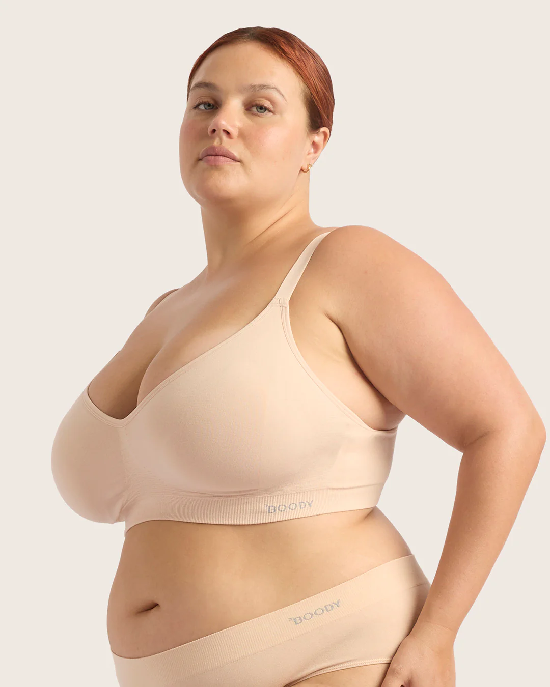 Wireless Full Bust T-Shirt Bra - Shell - Image 12