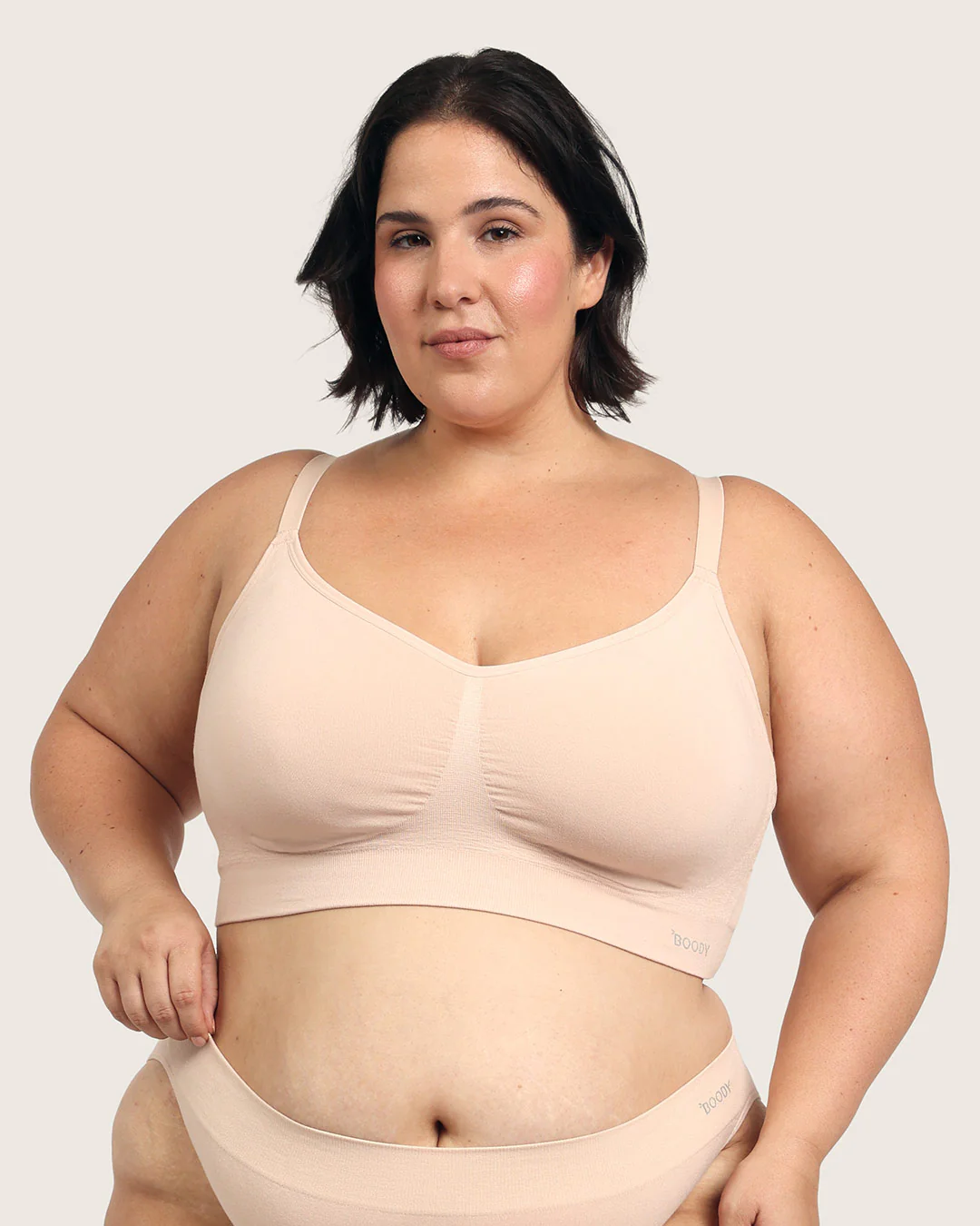 Wireless Full Bust T-Shirt Bra - Shell - Image 22