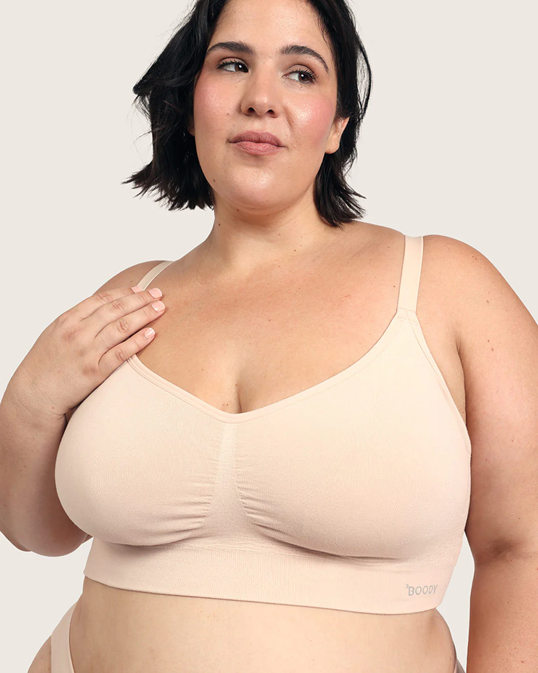 Wireless Full Bust T-Shirt Bra - Shell - Image 27