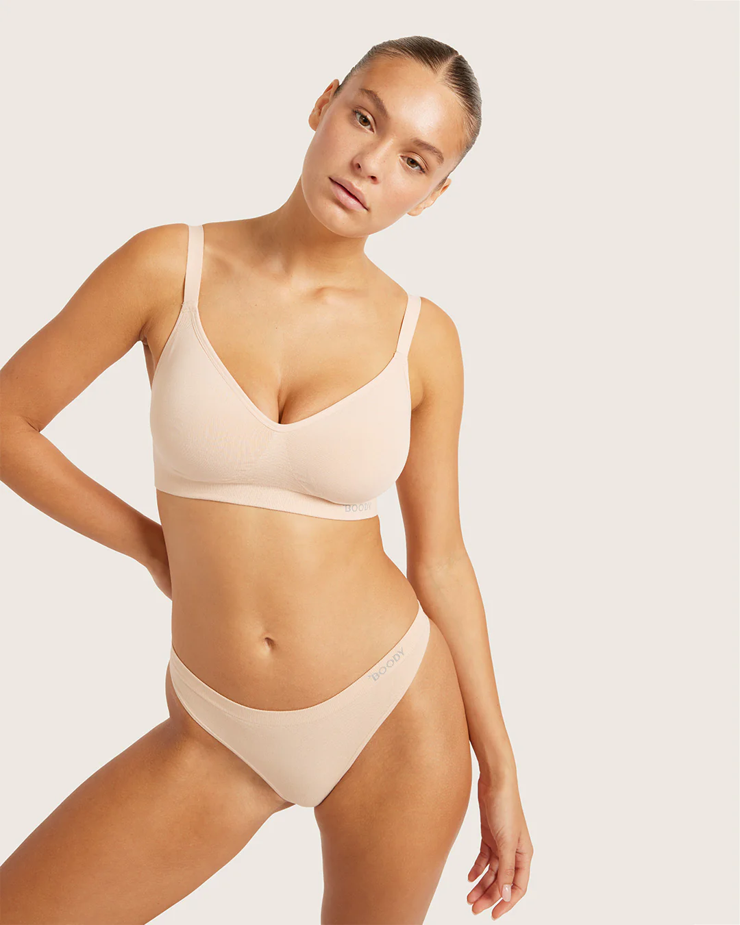 Wireless Full Bust T-Shirt Bra - Shell - Image 6