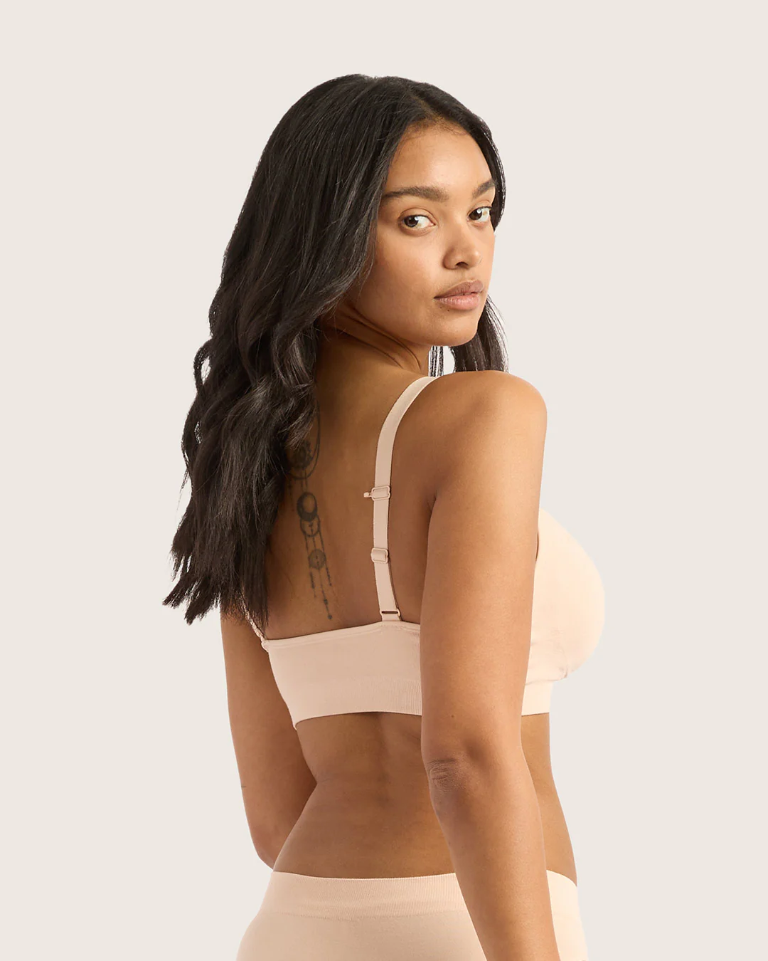 Wireless Full Bust T-Shirt Bra - Shell - Image 8