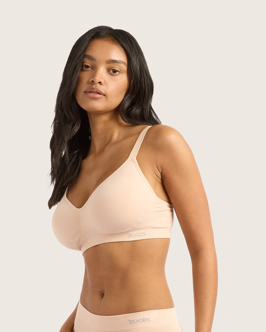 Wireless Full Bust T-Shirt Bra - Shell - Image 9