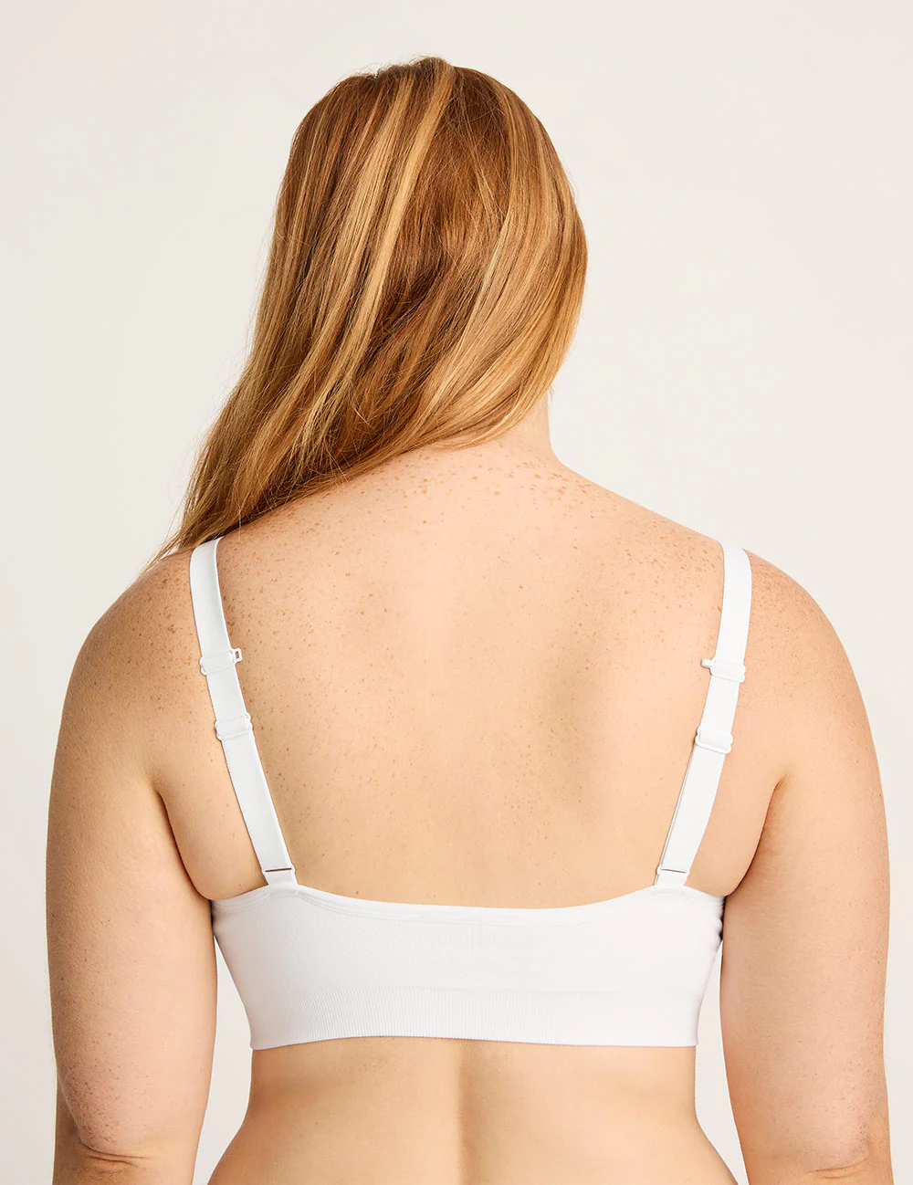 Wireless Full Bust T-Shirt Bra - White - Image 11
