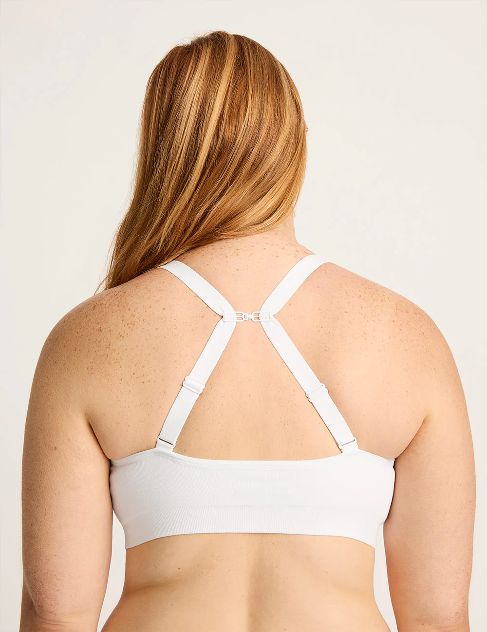 Wireless Full Bust T-Shirt Bra - White - Image 12