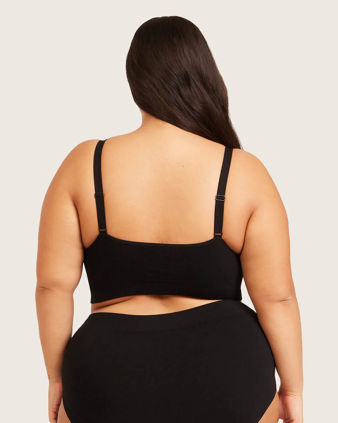 Wireless Maternity Bra - Black - Image 27