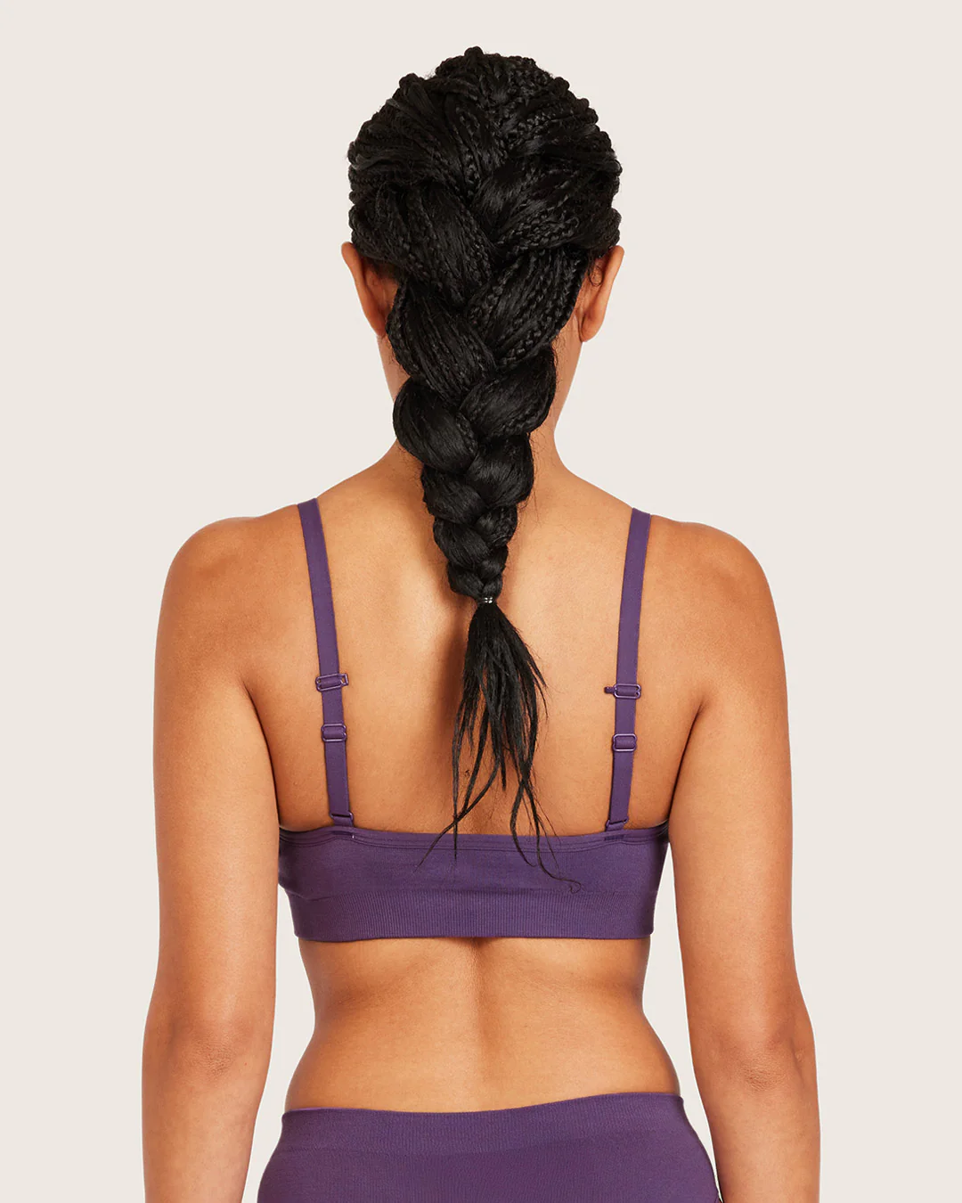 Wireless T-Shirt Bra - Amethyst - Image 2