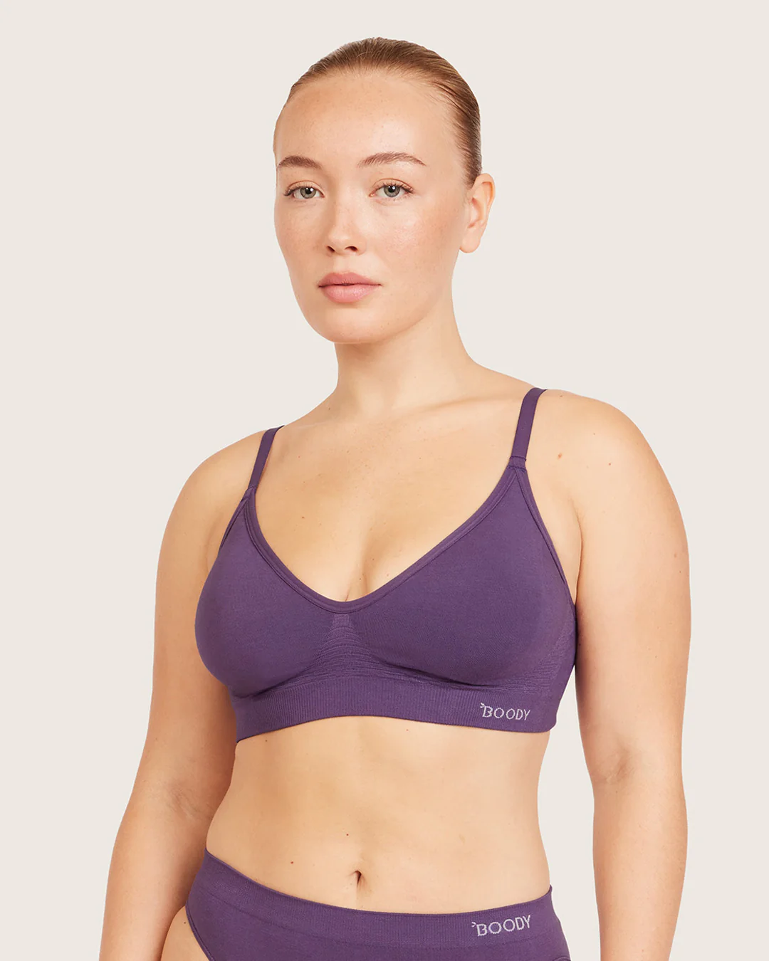 Wireless T-Shirt Bra - Amethyst - Image 8
