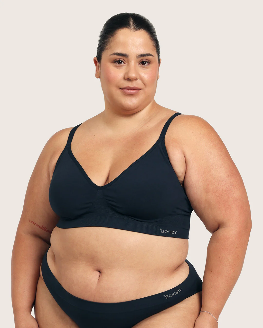 Wireless T-Shirt Bra - Midnight - Image 7