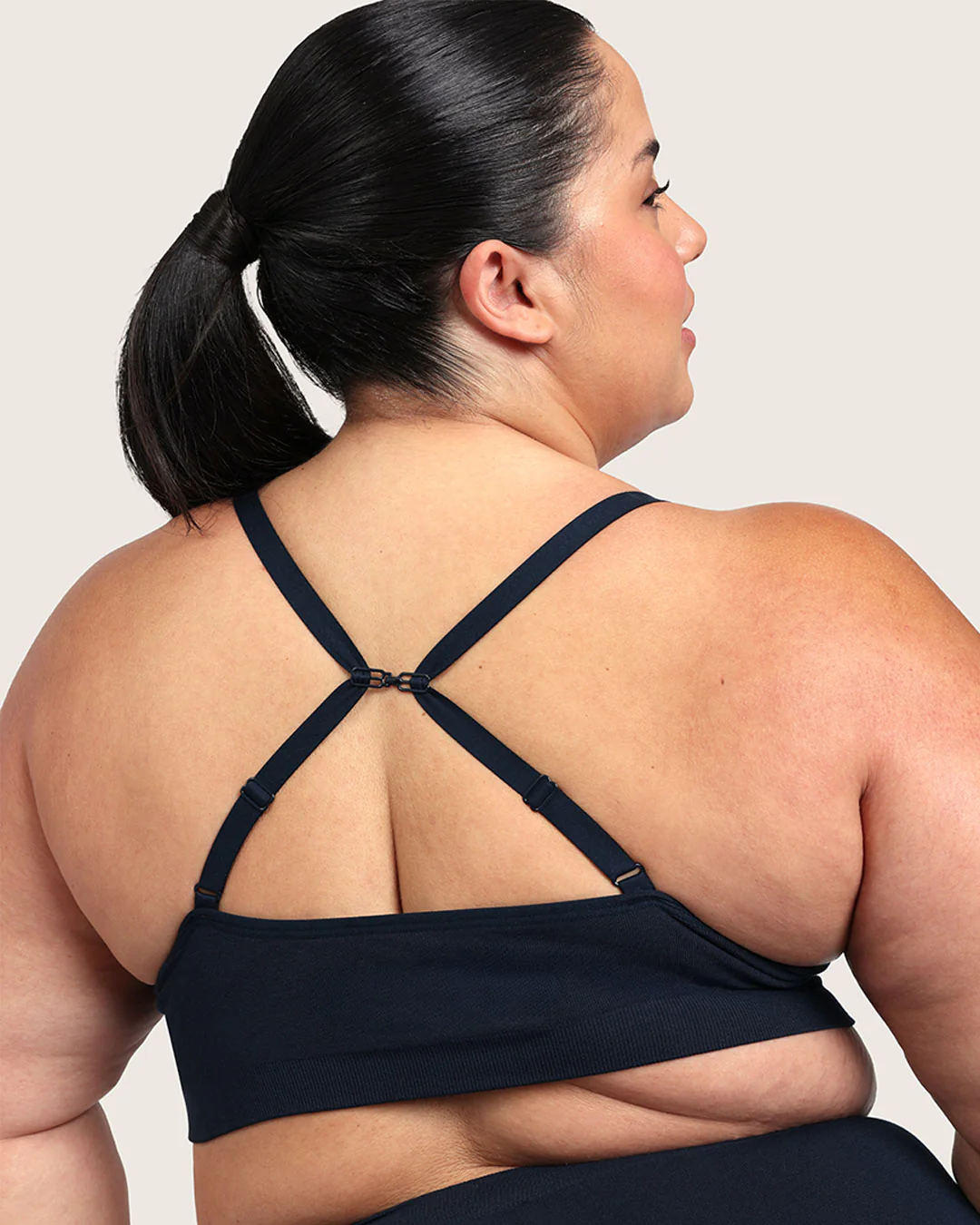 Wireless T-Shirt Bra - Midnight - Image 9