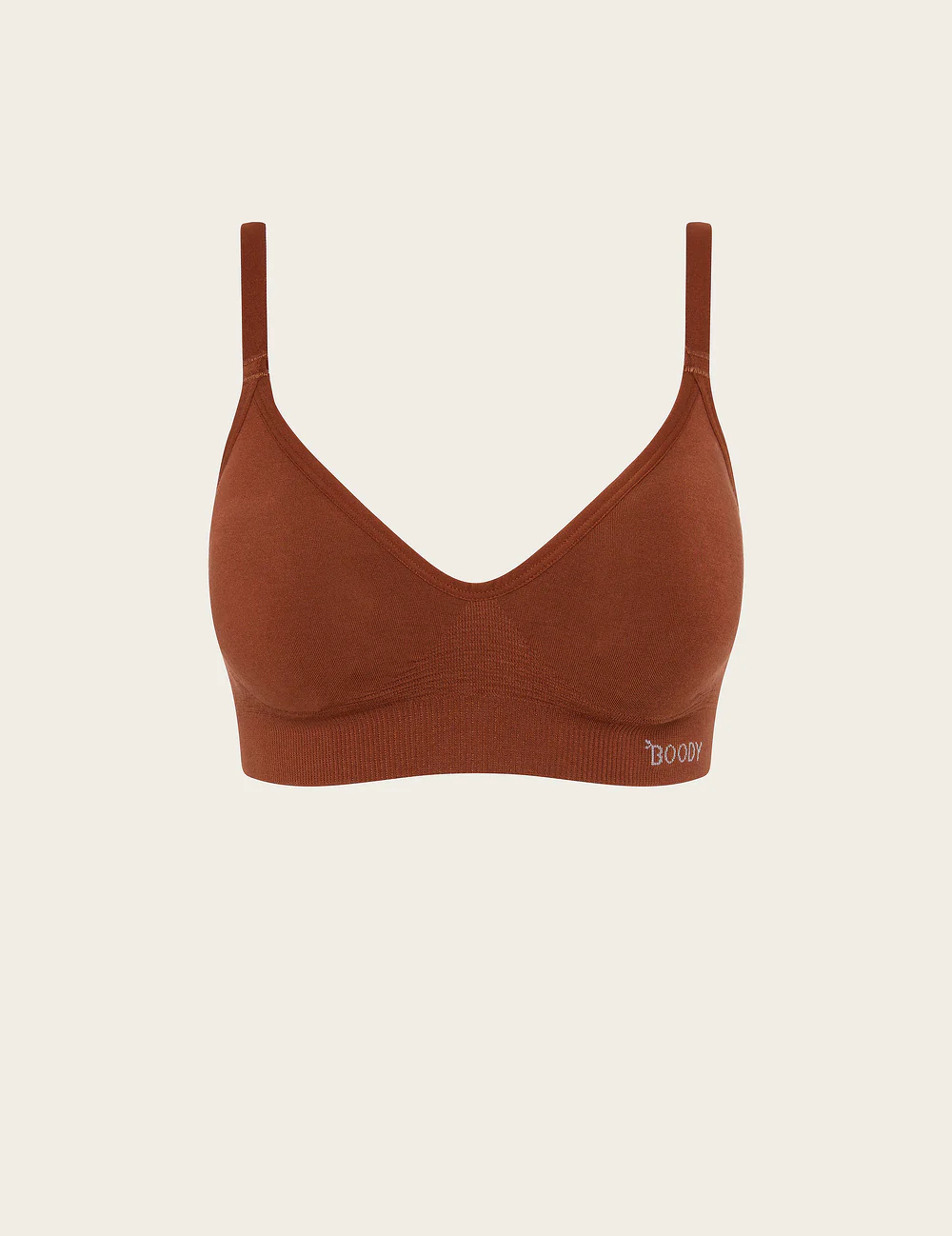 Wireless T-Shirt Bra - Rust - Image 13