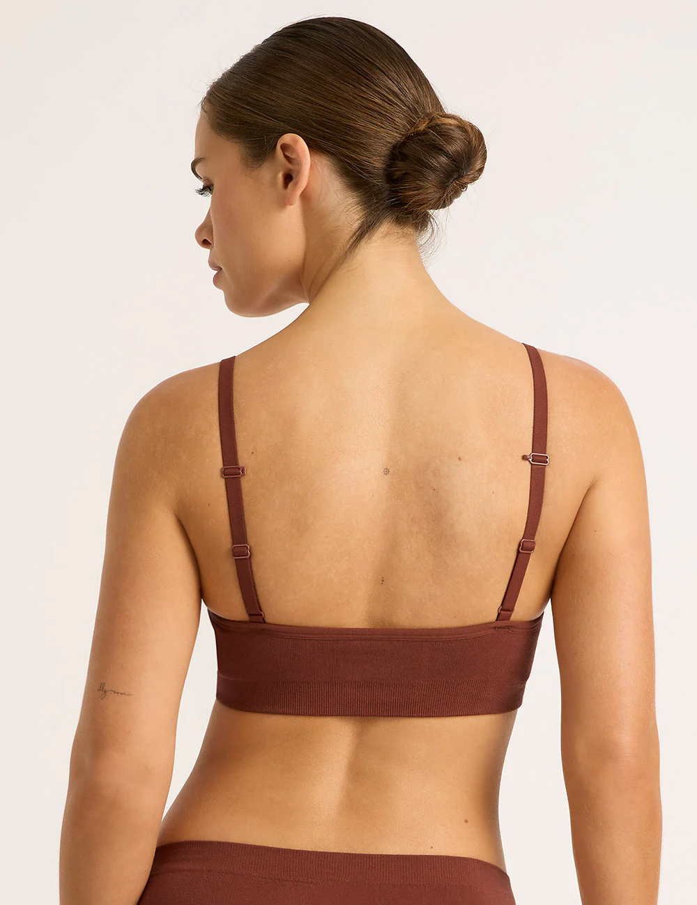 Wireless T-Shirt Bra - Rust - Image 16