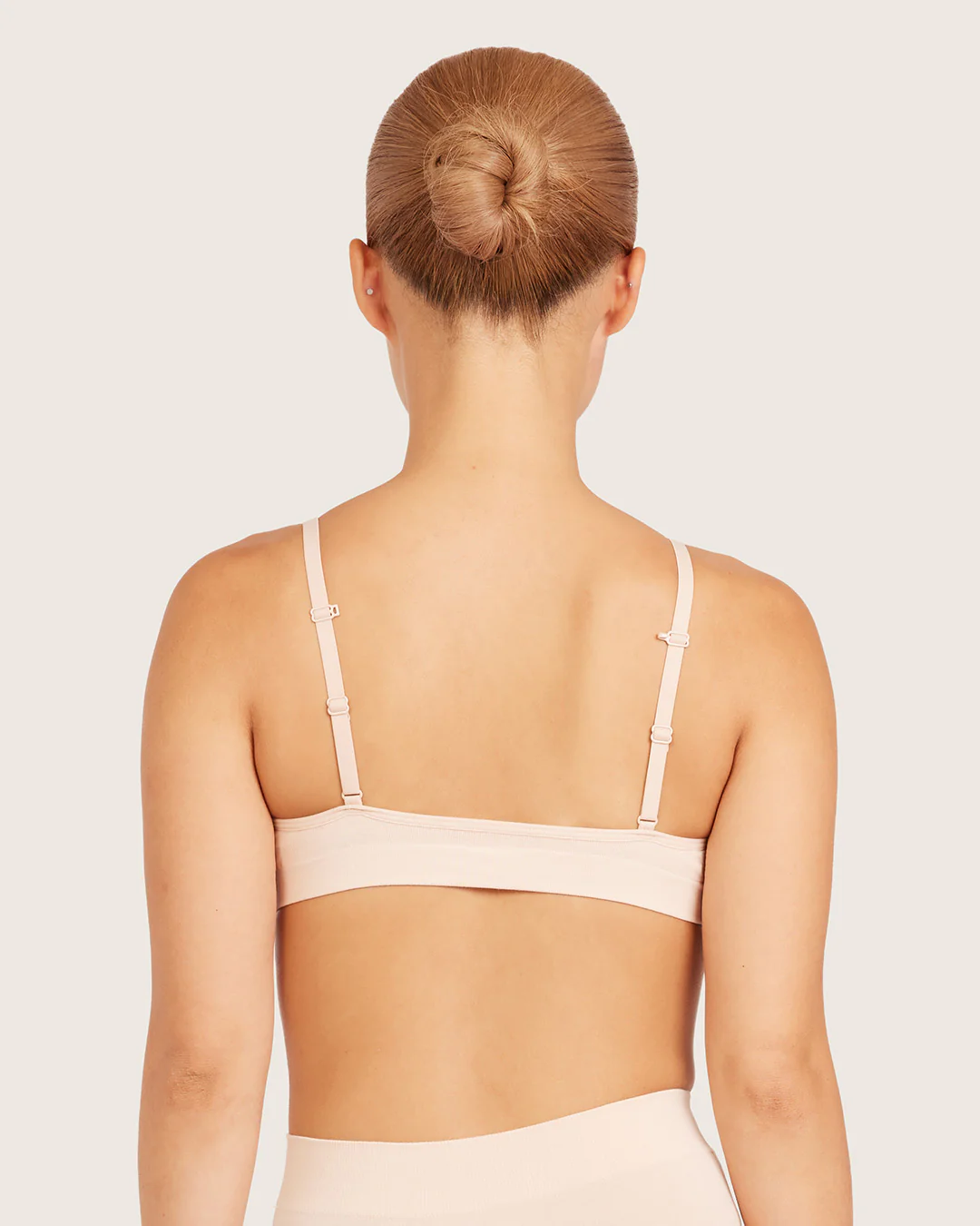 Wireless T-Shirt Bralette - Shell - Image 2