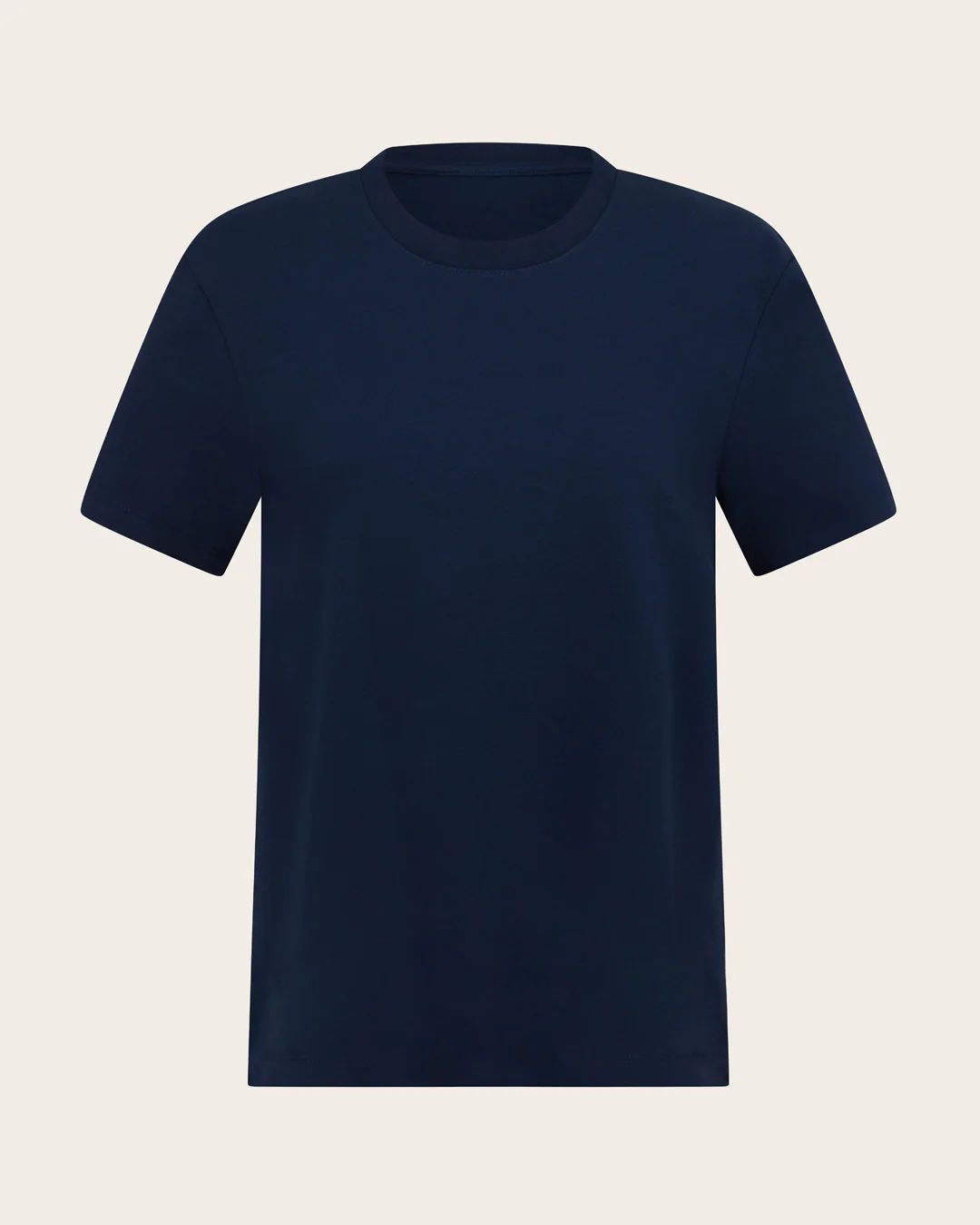 Women's Classic Crew Neck T-Shirt - Navy - Image 13